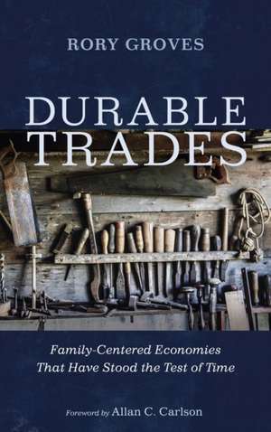 Durable Trades de Rory Groves