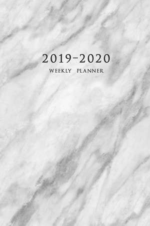 2019-2020 Weekly Planner: Two Year Planner 6 X 9 with To-Do List (Marble Cover Volume 1) de Sarah Notebooks