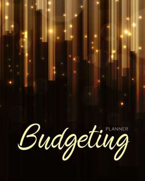 Budgeting Planner: Royal Gold 12 Month Financial Planning Journal, Monthly Expense Tracker and Organizer, Home Budget Book de Maggie C. Harrington