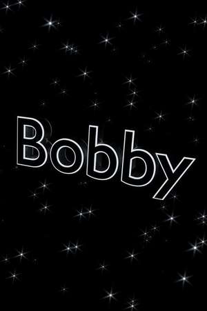 Bobby: Blank Notebook with Dot Grid Border de Custom Book Creations