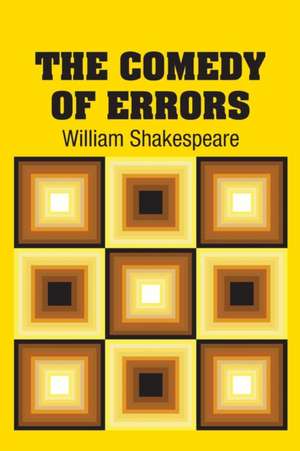 The Comedy of Errors de William Shakespeare