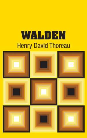 Walden de Henry David Thoreau