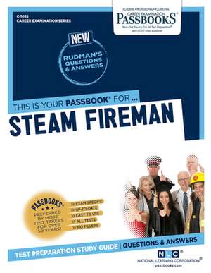 Steam Fireman (C-1035) de National Learning Corporation