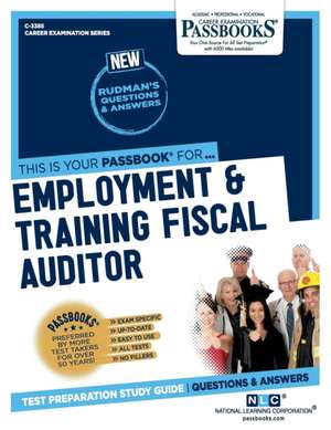 Employment & Training Fiscal Auditor (C-3385) de National Learning Corporation