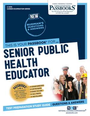 Senior Public Health Educator (C-3475) de National Learning Corporation