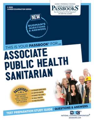 Associate Public Health Sanitarian (C-3690) de National Learning Corporation