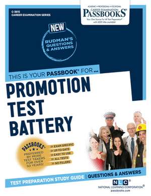 National Learning Corporation: Promotion Test Battery (C-381