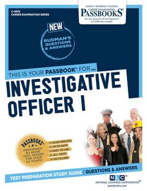 National Learning Corporation: Investigative Officer I (C-48