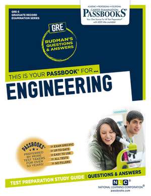 Engineering (Gre-5): Passbooks Study Guide Volume 5 de National Learning Corporation