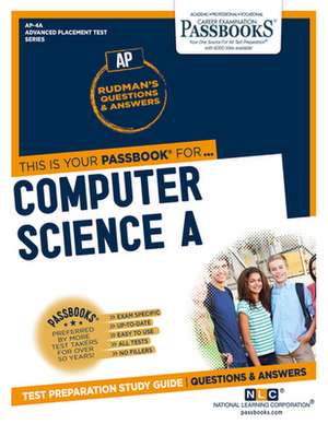 Computer Science a (Ap-4a): Passbooks Study Guide de National Learning Corporation