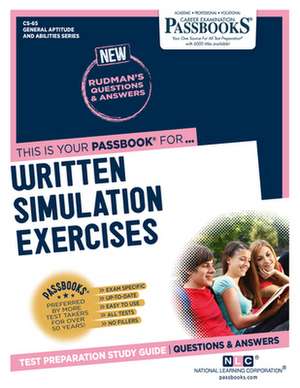 National Learning Corporation: Written Simulation Exercises