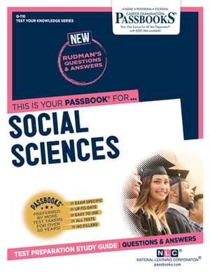 Social Sciences (Q-110) de National Learning Corporation