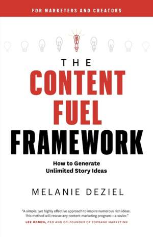 The Content Fuel Framework de Melanie Deziel