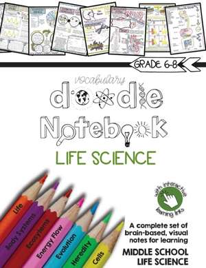 Life Science Doodle Notebook de Captivate Science