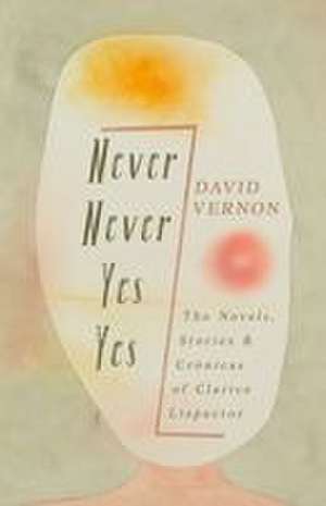 Never Never Yes Yes de David Vernon