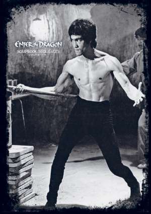 Enter the Dragon Bruce lee Scrapbook Vol No1 de Ricky Baker