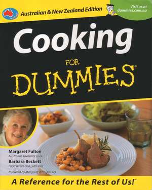 Cooking For Dummies Australian & NZ Edition de M Fulton