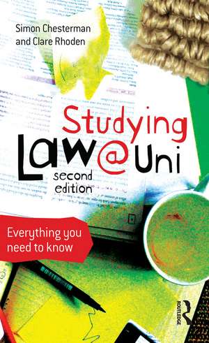 Studying Law at University: Everything you need to know de Simon Chesterman