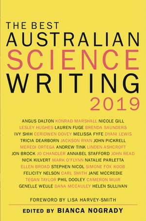 The Best Australian Science Writing 2019 de Bianca Nogrady