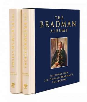 Bradman, S: The Bradman Albums de Sir Donald Bradman