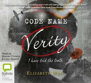 Code Name Verity de Elizabeth Wein