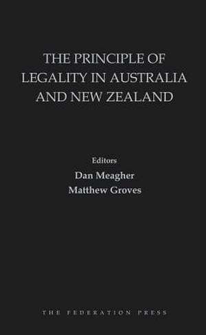 The Principle of Legality in Australia and New Zealand