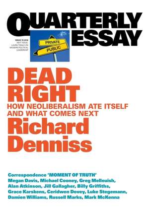 Dead Right de Richard Denniss