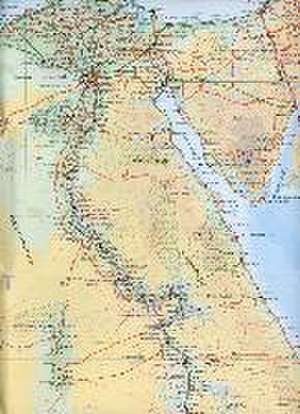 Topographische Karte Africa North 1 : 3.400.000