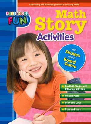 Preschool Fun - Math Story Activities de Popular Book Company