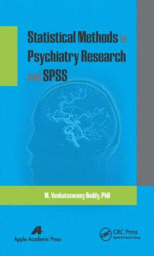 Statistical Methods in Psychiatry Research and SPSS de M. Venkataswamy Reddy