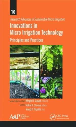 Innovations in Micro Irrigation Technology de Megh R. Goyal