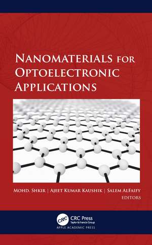 Nanomaterials for Optoelectronic Applications de Mohd. Shkir