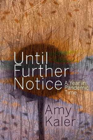 Until Further Notice: A Year in Pandemic Time de Amy Kaler