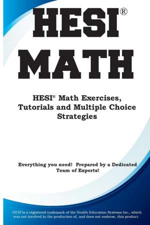 HESI Math de Complete Test Preparation Inc.