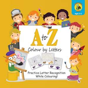 A to Z Colour by Letters de Talking Turtle Books