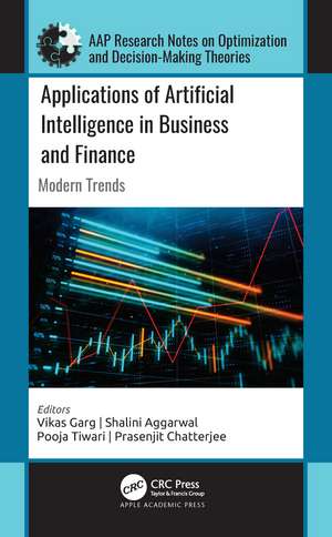 Applications of Artificial Intelligence in Business and Finance: Modern Trends de Vikas Garg