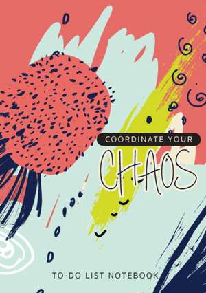 Coordinate Your Chaos | To-Do List Notebook de Blank Classic