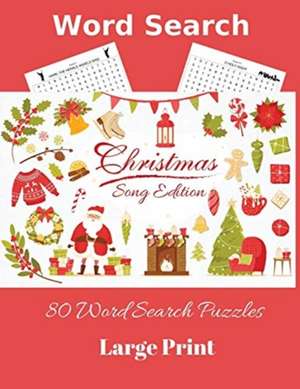 Word Search Christmas Song Edition de Wordsmith Publishing