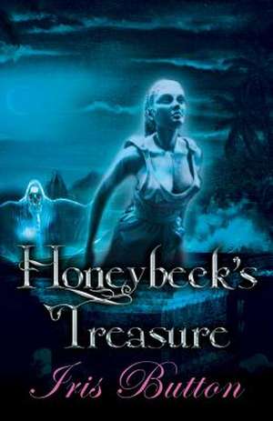 Honeybeck's Treasure de Iris Button