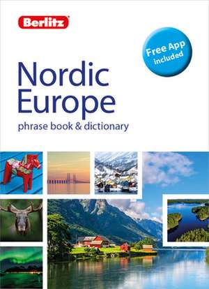 Berlitz Phrasebook & Dictionary Nordic Europe(bilingual Dictionary) de Berlitz