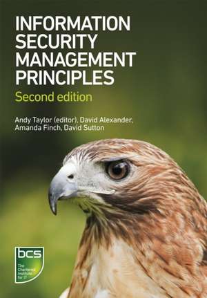 Information Security Management Principles de David Alexander