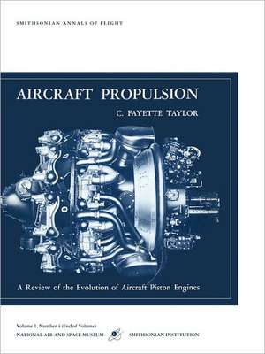 Aircraft Propulsion de C. Fayette Tatlor