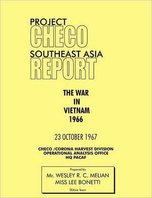 Project Checo Southeast Asia Study de Wesley R. Melyan