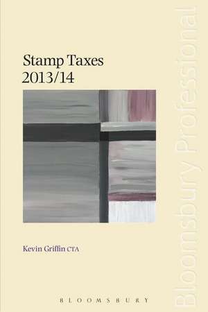 Stamp Taxes 2013/14 de Kevin Griffin