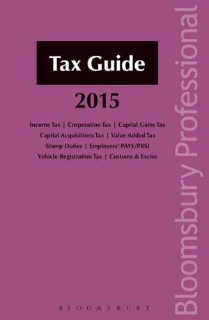 Tax Guide 2015 de John O'Mara