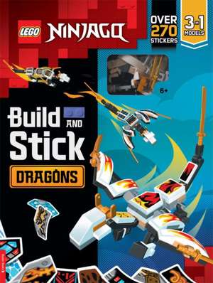 LEGO® NINJAGO® Build and Stick: Dragons de Buster Books