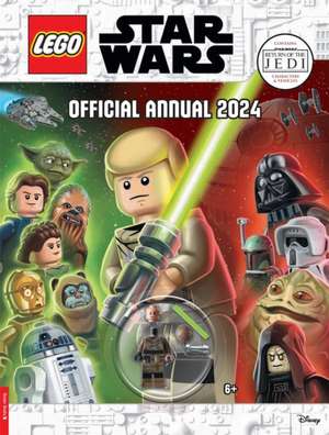 LEGO® Star Wars(TM): Return of the Jedi: Official Annual 2024 (with Luke Skywalker minifigure and lightsaber) de Buster Books