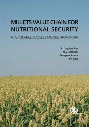 Millets Value Chain for Nutritional Security – A Replicable Success Model from India de Benhur Dayakar Rao