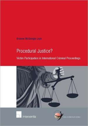 Procedural Justice? de Brianne McGonigle Leyh