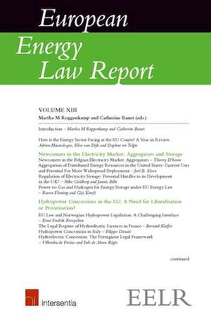 EUROPEAN ENERGY LAW REPORT XIII